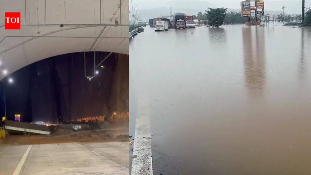 मान्सूनचा कहर: मुंबई-पुणे द्रुतगती मार्ग, दरड कोसळल्याने जुना महामार्ग बंद, मुसळधार पावसामुळे वाहतूक विस्कळीत