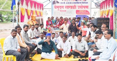उपवर्गीकरण प्रक्रियेच्या विरोधातील जाफ्राबाद येथील बेमुदत साखळी उपोषणास उत्स्फूर्त प्रतिसाद*