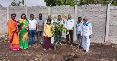 सत्यसाई सेवा समितीच्या वतीने शिवसाई युनिव्हर्सल कॉलेजमध्ये वृक्षारोपण