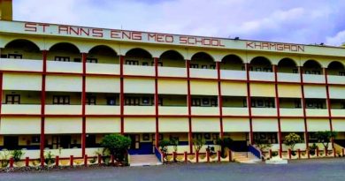 सेंट अँन्स इंग्लिश मीडियम हायस्कूलमध्ये विद्यार्थी मंत्रिमंडळाचा शपथविधी उत्साहात