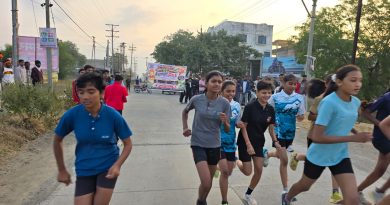 जाफराबादच्या एकता दौड मध्ये सिद्धार्थ महाविद्यालय व न्यू हायस्कूल जाफराबाद च्या विद्यार्थ्यांनी मारली बाजी……….